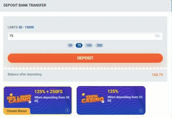 deposit