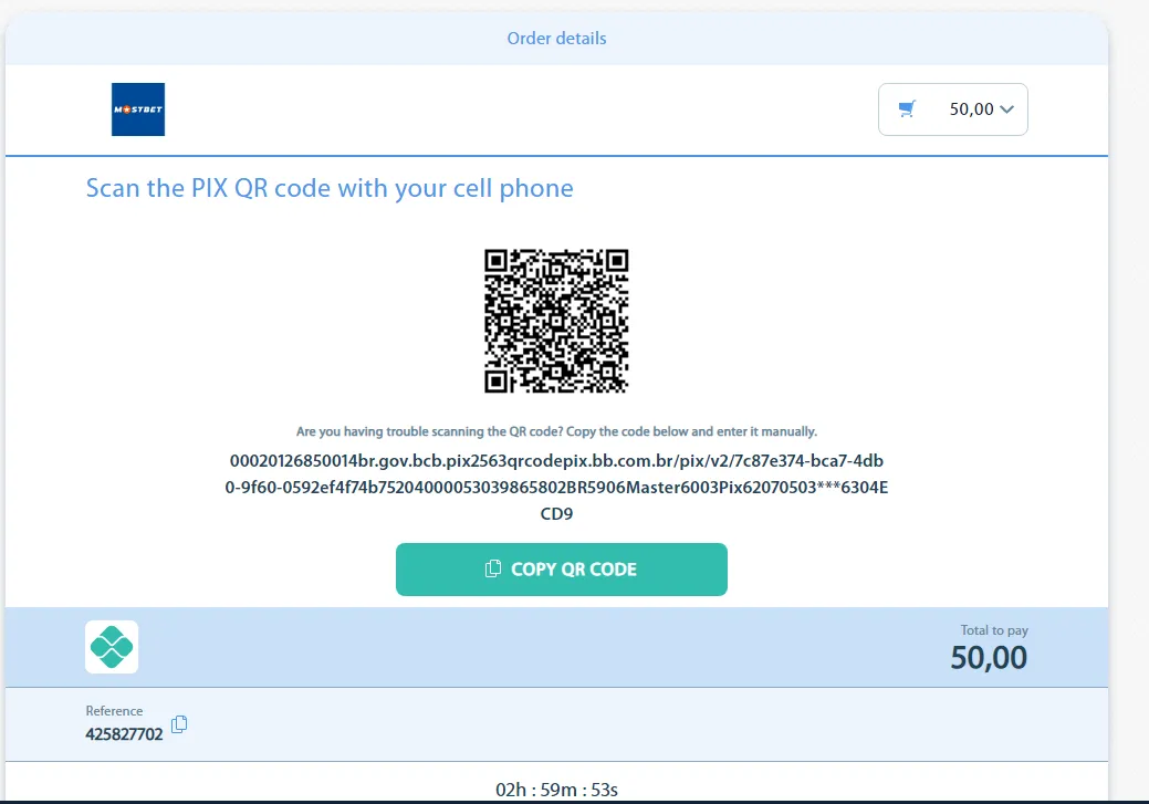 Open you online banking app